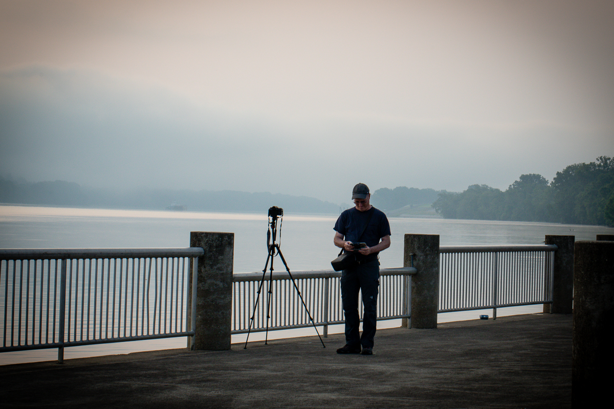 Time lapse photography with Scott Spears on the Ohio River